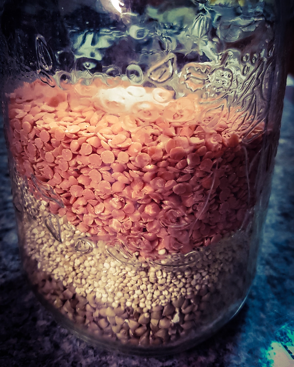 Sourdough buckwheat crepe batter